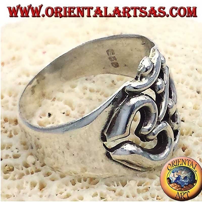 Anillo Símbolo OM Plata 925 Aum | Oriental Art