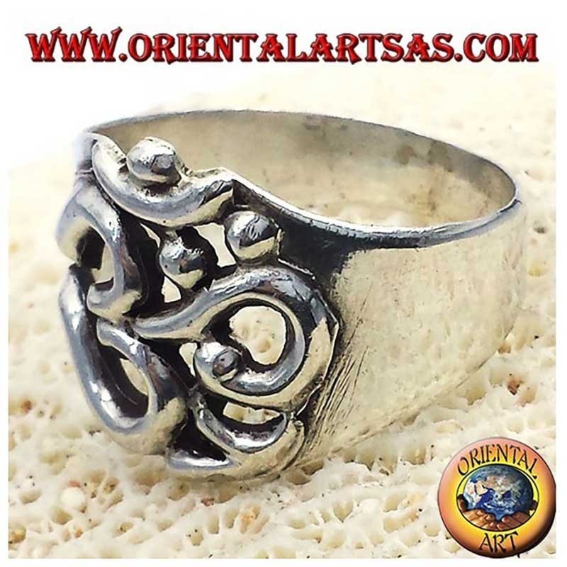 Anello Simbolo OM Argento 925 Spirituale | Oriental Art