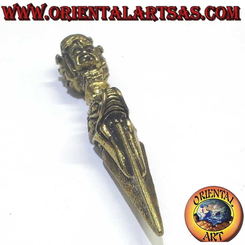 Colgante Phurba Vajrakila Mahakala Latón 55mm | Oriental Art
