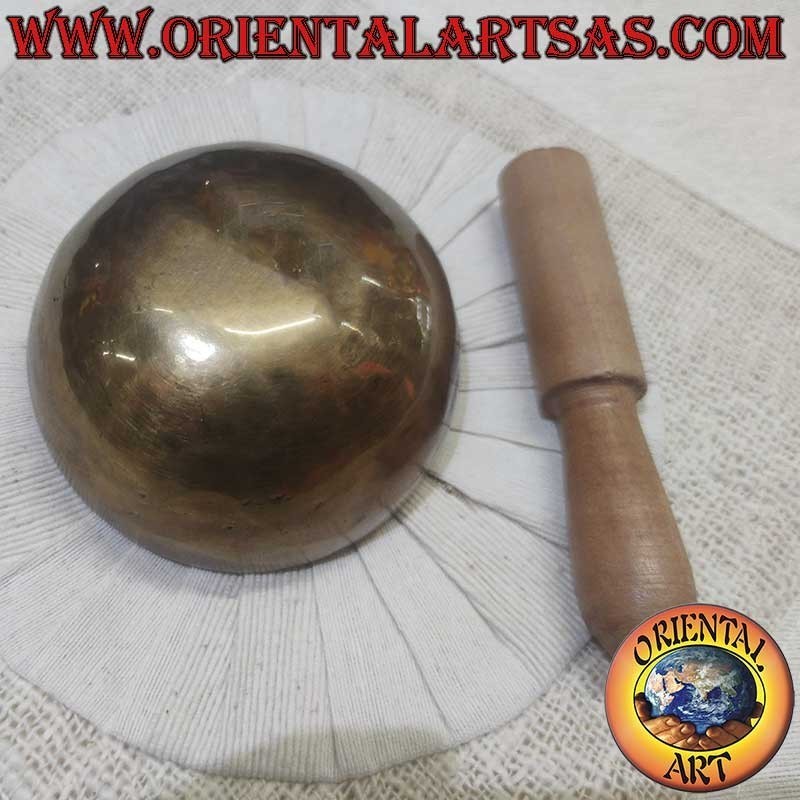 Tibetische Klangschale 10cm 7 Metalle Note D 587Hz Nepal Handgefertigt