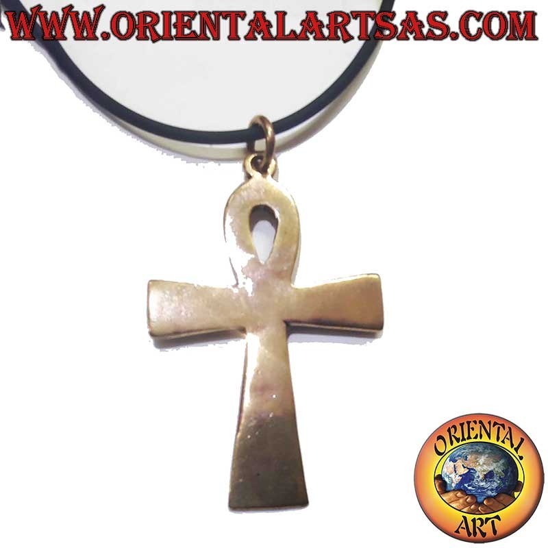 Ciondolo Ankh Occhio Horus Bronzo 55mm - Simboli Egizi | Oriental Art