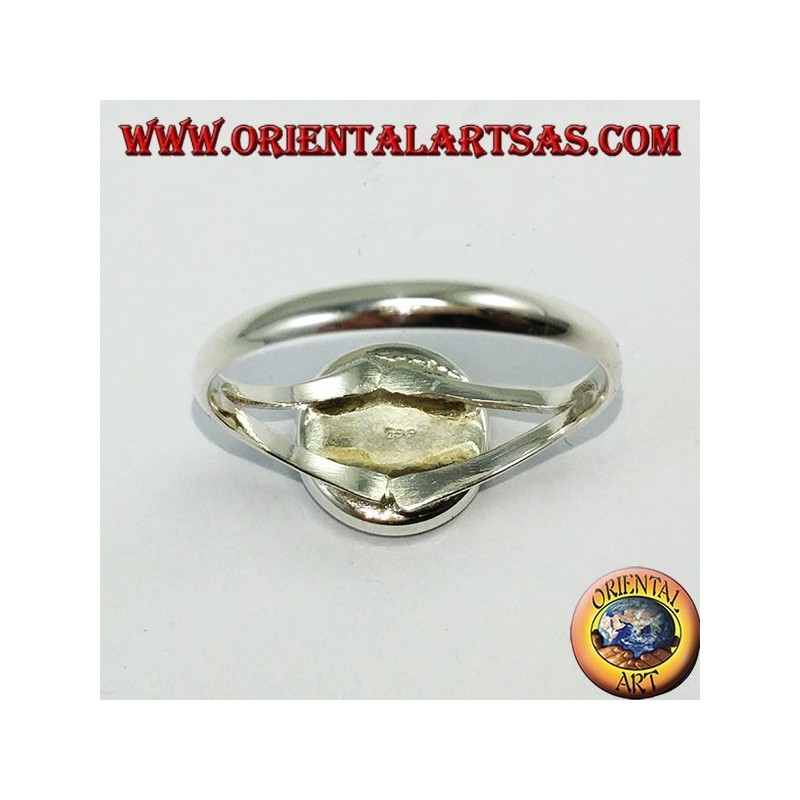 Anello in argento, yin yang Tao (semplice)