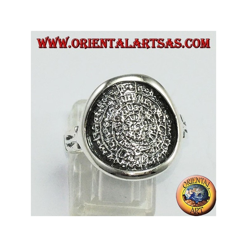 Anello in argento con Il Disco di Festo