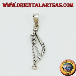 Ciondolo in argento arco indiano