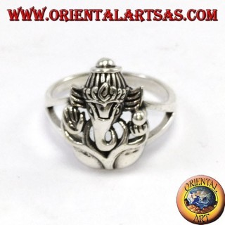 Silberring mit Ganesha oder Ganesh