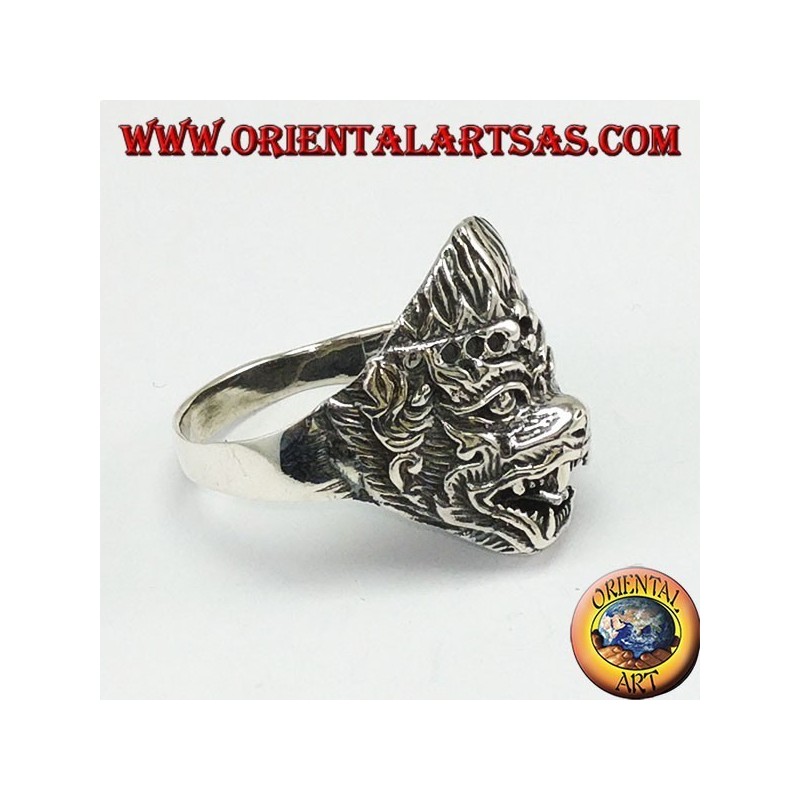 Bague en argent, Hanuman