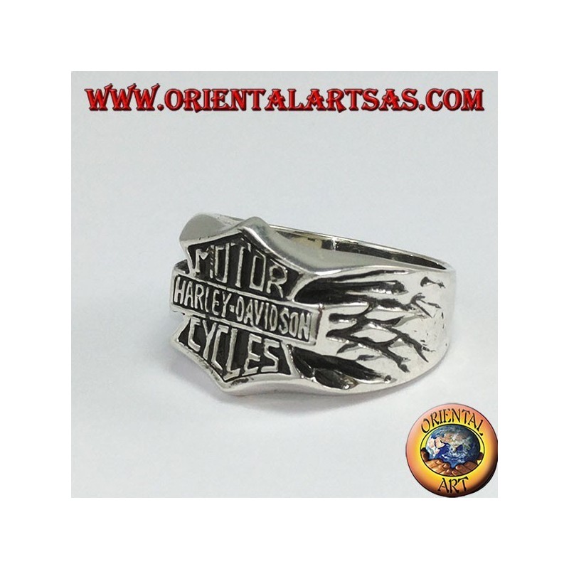 Anello in argento,  Motors Harley davidson cycles