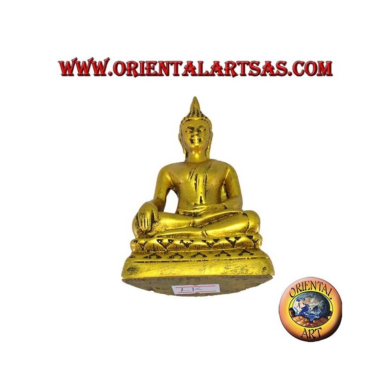 Buddha Bhumisparsa resin height cm 11