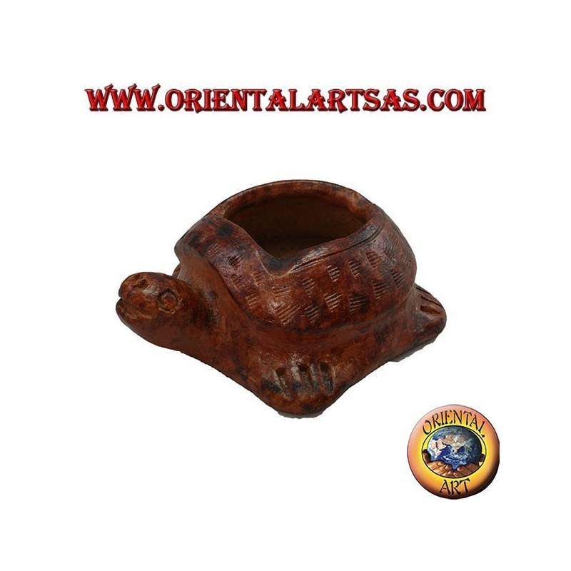 Posacenere in terracotta, Tartaruga