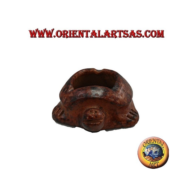Cendrier en terre cuite, tortue