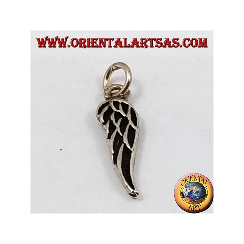 Aile pendentif en argent