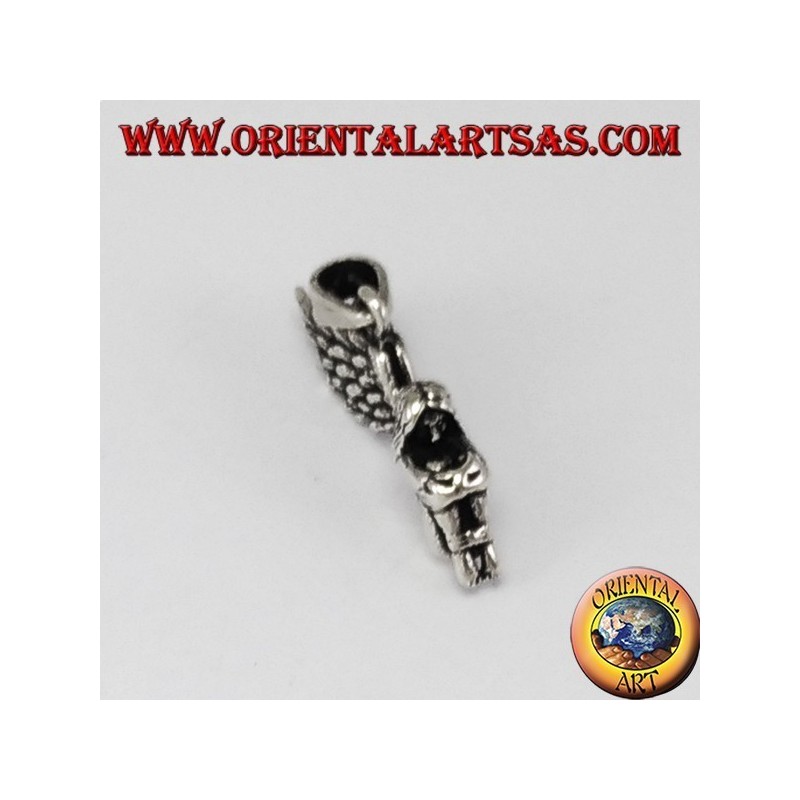 Colgante de plata Hada tridimensional