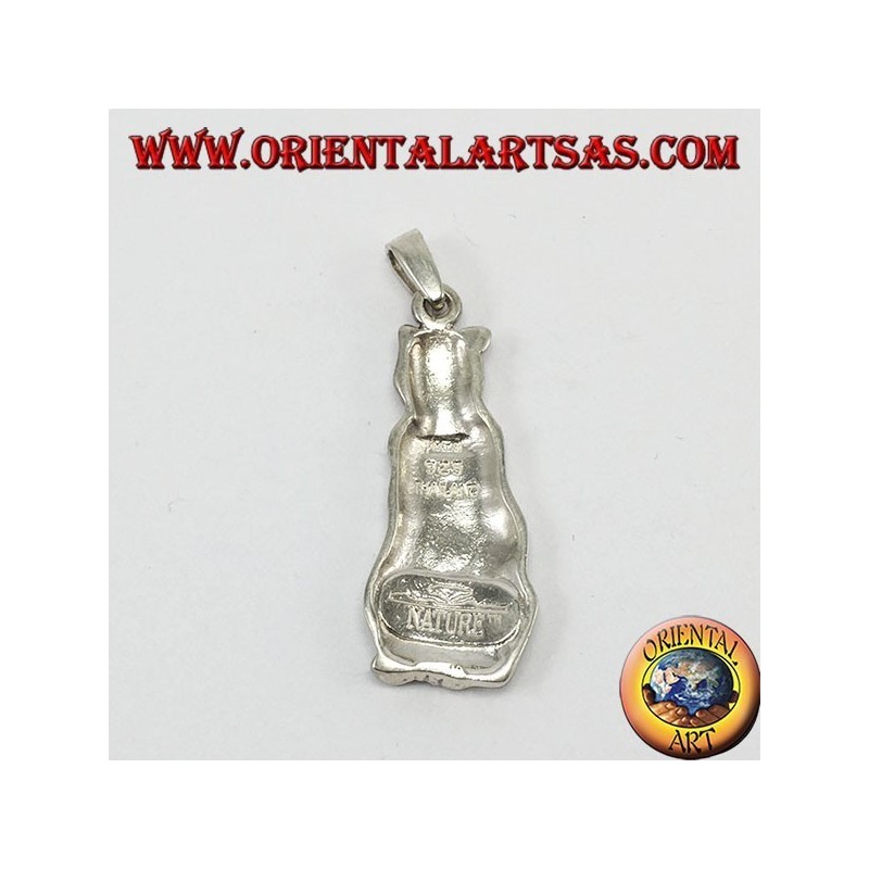 Pendentif en argent, panthère