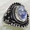 Silver & Moonstone Rings
