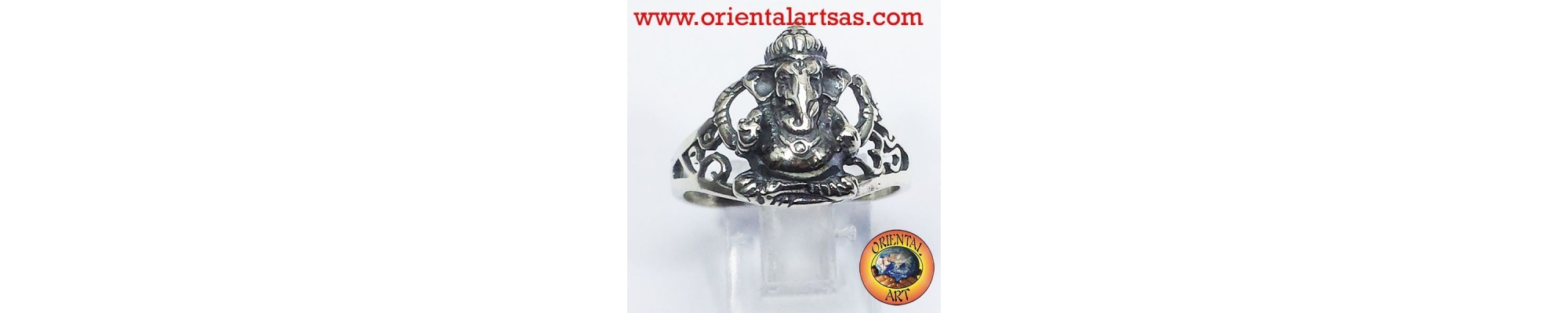 925 ‰ Silberringe Hinduismus und Buddhismus