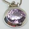 Silver and Amethyst Pendants