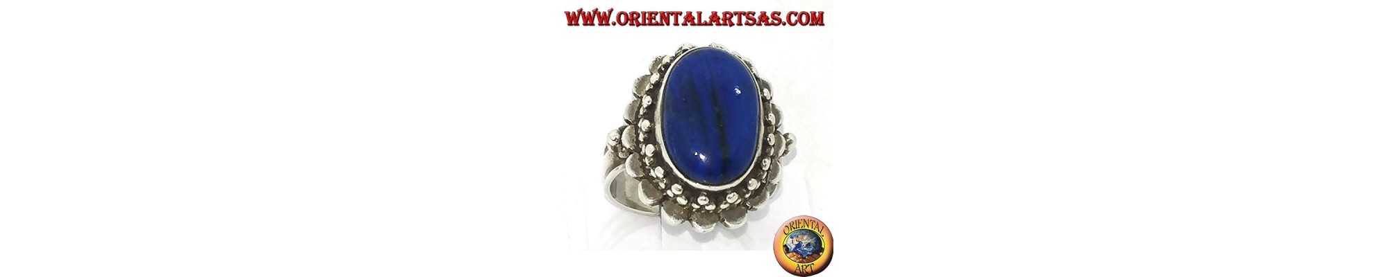 Anillos de Lapislázuli y Larimar Plata 925 | Piedras Naturales