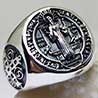 Monotheistic Religion Rings in Silver