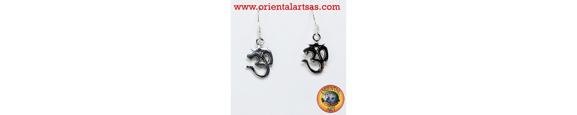 Boucles d'oreilles en argent 925‰, de l'artisanat ethnique